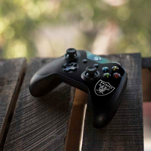 NFL Las Vegas Raiders Large Logo Xbox One Controller Skin