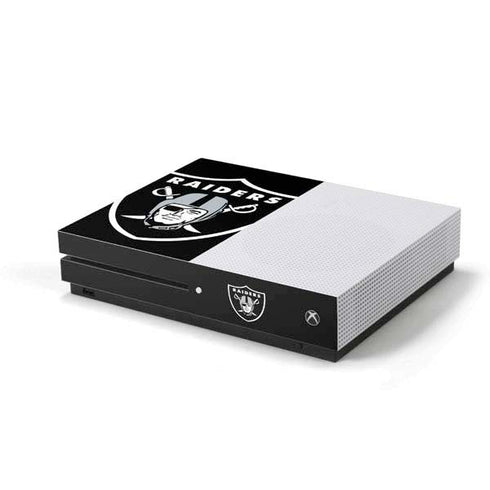 NFL Las Vegas Raiders Large Logo Xbox One S Console Skin