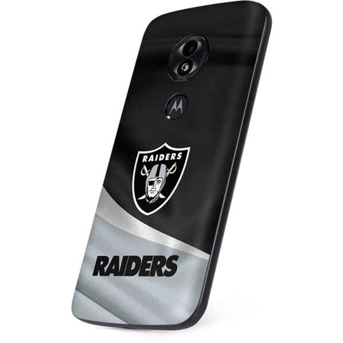 NFL Las Vegas Raiders Moto E5 Play Skin