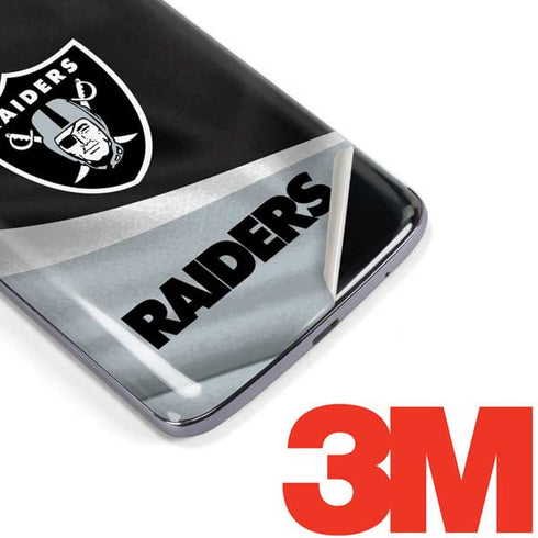 NFL Las Vegas Raiders Moto E5 Plus Skin
