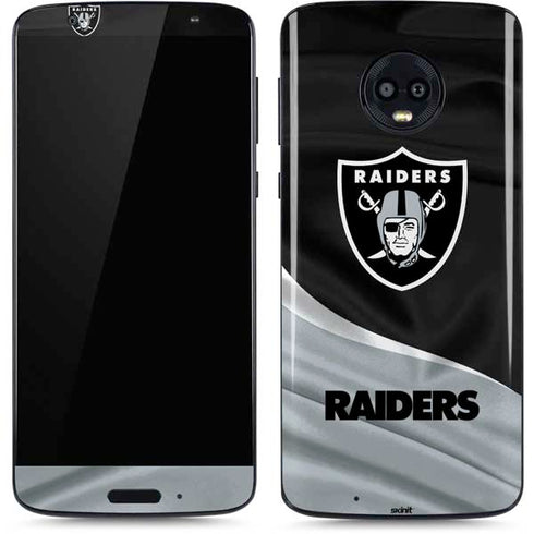 NFL Las Vegas Raiders Moto G6 Skin