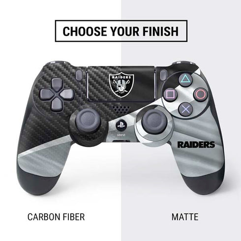 NFL Las Vegas Raiders PS4 Controller Skin