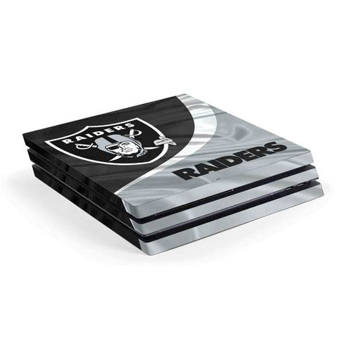 NFL Las Vegas Raiders PS4 Pro Console Skin