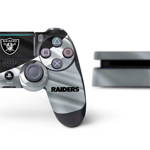 NFL Las Vegas Raiders PS4 Slim Bundle Skin