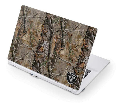 NFL Las Vegas Raiders Realtree AP Camo Acer Chromebook Skin