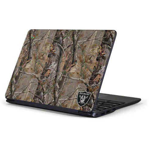 NFL Las Vegas Raiders Realtree AP Camo Samsung Chromebook Skin