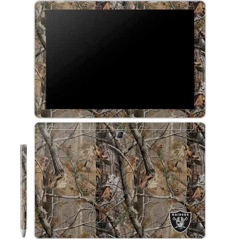 NFL Las Vegas Raiders Realtree AP Camo Galaxy Book 12in Skin