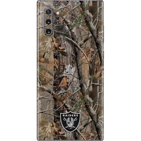 NFL Las Vegas Raiders Realtree AP Camo Galaxy Note 10 Plus Skin