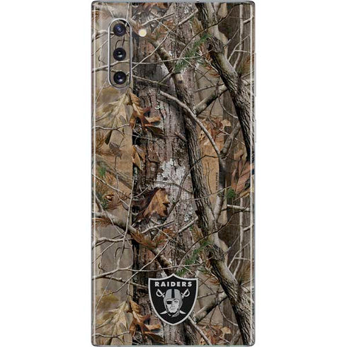 NFL Las Vegas Raiders Realtree AP Camo Galaxy Note 10 Skin