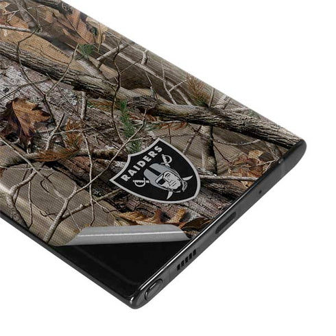 NFL Las Vegas Raiders Realtree AP Camo Galaxy Note 10 Skin