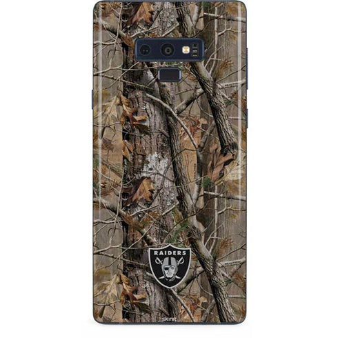 NFL Las Vegas Raiders Realtree AP Camo Galaxy Note 9 Skin