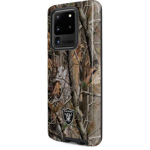 NFL Las Vegas Raiders Realtree AP Camo Galaxy S20 Ultra 5G Pro Case