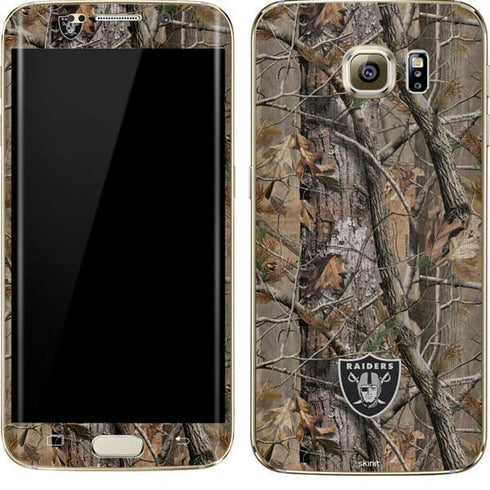 NFL Las Vegas Raiders Realtree AP Camo Galaxy S7 Edge Skin
