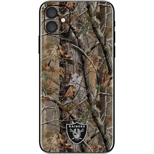 NFL Las Vegas Raiders Realtree AP Camo iPhone 11 Skin