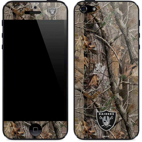 NFL Las Vegas Raiders Realtree AP Camo iPhone 5/5s/5SE Skin