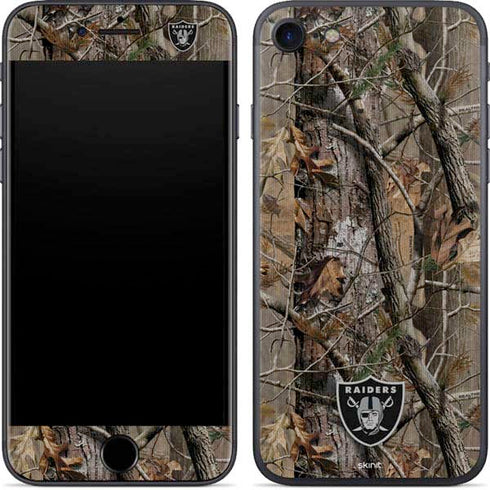 NFL Las Vegas Raiders Realtree AP Camo iPhone 8 Skin