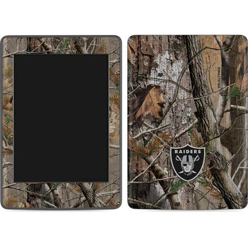 NFL Las Vegas Raiders Realtree AP Camo Amazon Kindle Skin
