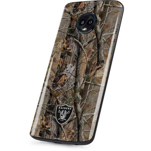 NFL Las Vegas Raiders Realtree AP Camo Moto G6 Skin