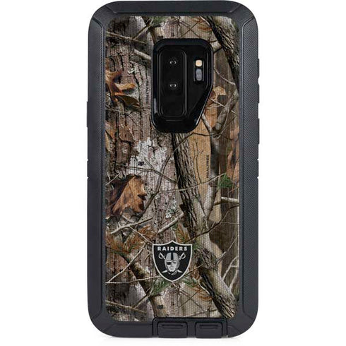 NFL Las Vegas Raiders Realtree AP Camo Otterbox Defender Galaxy Skin
