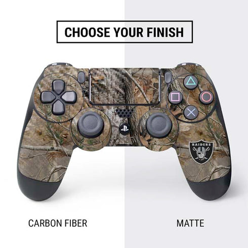 NFL Las Vegas Raiders Realtree AP Camo PS4 Controller Skin
