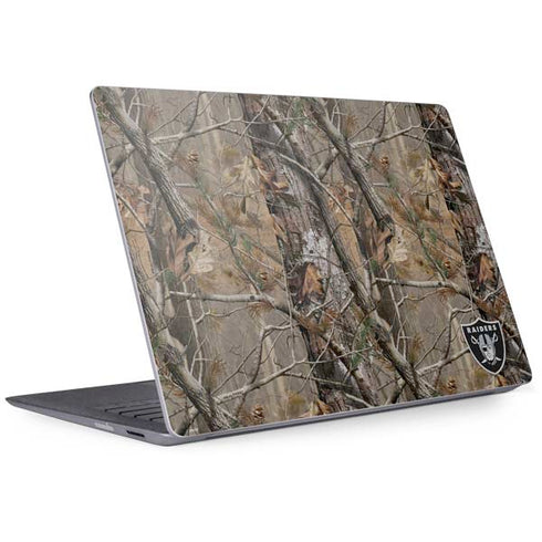 NFL Las Vegas Raiders Realtree AP Camo Surface Laptop 2 Skin