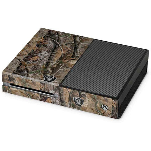 NFL Las Vegas Raiders Realtree AP Camo Xbox One Console Skin