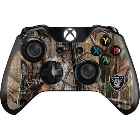 NFL Las Vegas Raiders Realtree AP Camo Xbox One Controller Skin