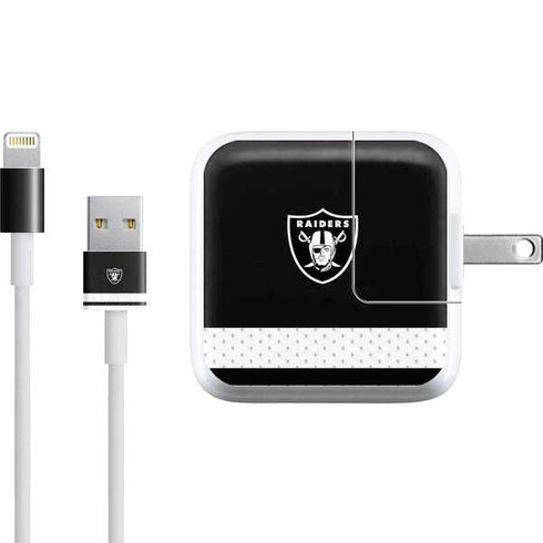 NFL Las Vegas Raiders Shutout iPad Charger (10W USB) Skin