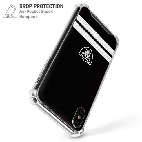 NFL Las Vegas Raiders Shutout iPhone X/XS Clear Case