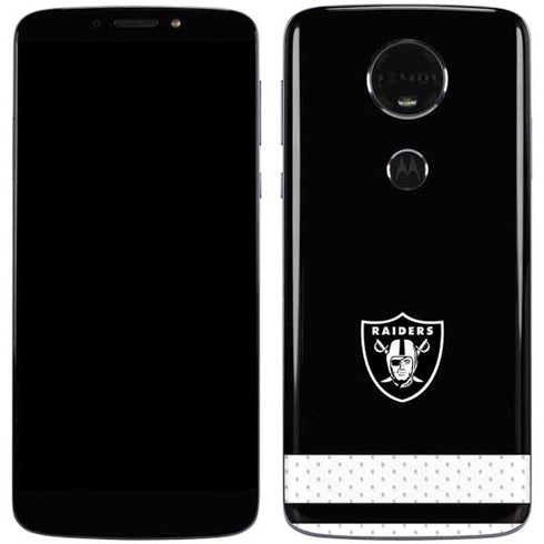 NFL Las Vegas Raiders Shutout Moto E5 Plus Skin