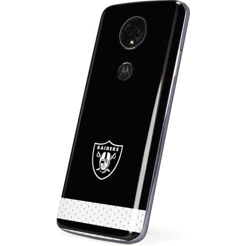 NFL Las Vegas Raiders Shutout Moto E5 Plus Skin
