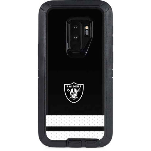 NFL Las Vegas Raiders Shutout Otterbox Defender Galaxy Skin