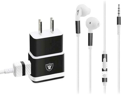 NFL Las Vegas Raiders Shutout Phone Charger Skin
