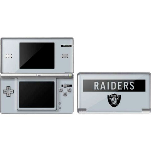 NFL Las Vegas Raiders Silver Performance Series DS Lite Skin