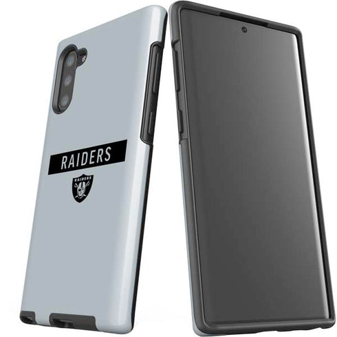 NFL Las Vegas Raiders Silver Performance Series Galaxy Note 10 Pro Case
