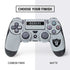NFL Las Vegas Raiders Silver Performance Series PS4 Controller Skin