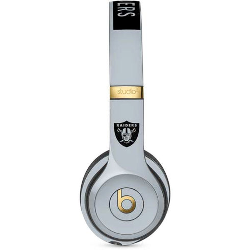 NFL Las Vegas Raiders Silver Performance Series Studio Wireless 3 Skin