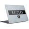 NFL Las Vegas Raiders Silver Performance Series Surface Laptop 3 13.5in Skin