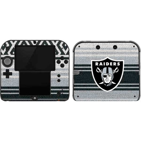 NFL Las Vegas Raiders Trailblazer Nintendo 2DS Skin