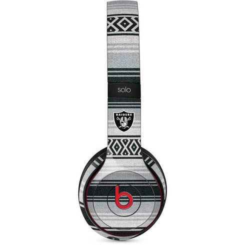 NFL Las Vegas Raiders Trailblazer Beats Solo 2 Wireless Skin