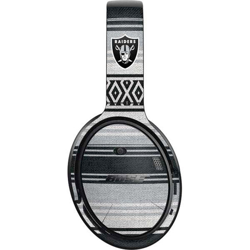 NFL Las Vegas Raiders Trailblazer Bose QuietComfort 35 Headphones Skin