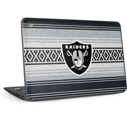 NFL Las Vegas Raiders Trailblazer HP Chromebook Skin