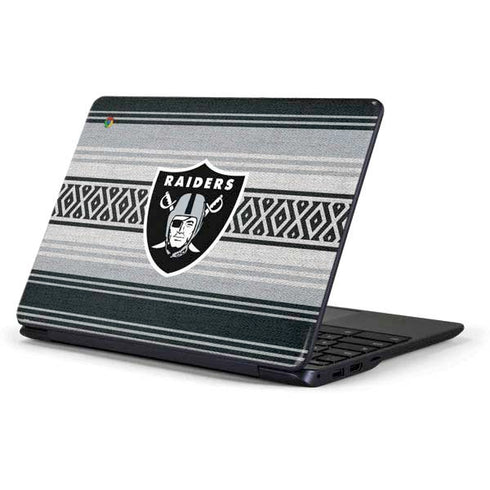 NFL Las Vegas Raiders Trailblazer Samsung Chromebook Skin