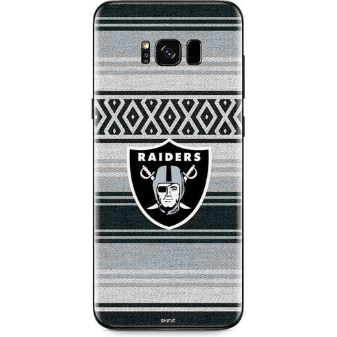 NFL Las Vegas Raiders Trailblazer Galaxy S8 Skin
