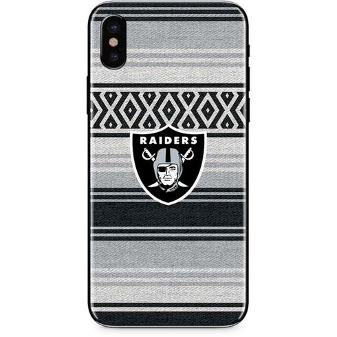 NFL Las Vegas Raiders Trailblazer iPhone XS Skin