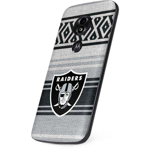 NFL Las Vegas Raiders Trailblazer Moto E5 Play Skin