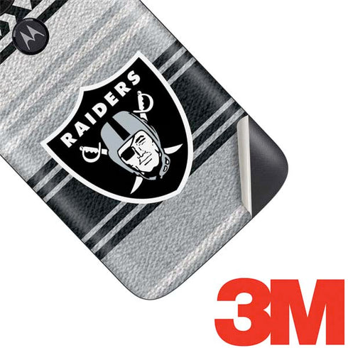 NFL Las Vegas Raiders Trailblazer Moto E5 Play Skin
