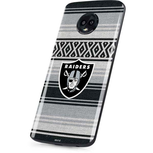 NFL Las Vegas Raiders Trailblazer Moto G6 Skin