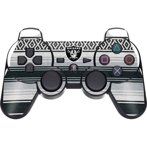 NFL Las Vegas Raiders Trailblazer PS3 Dual Shock wireless controller Skin