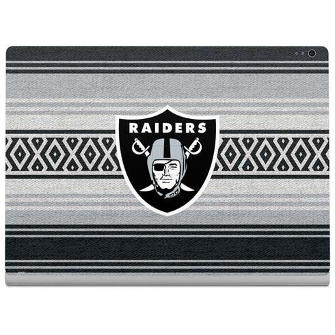NFL Las Vegas Raiders Trailblazer Surface Book 2 13.5in Skin